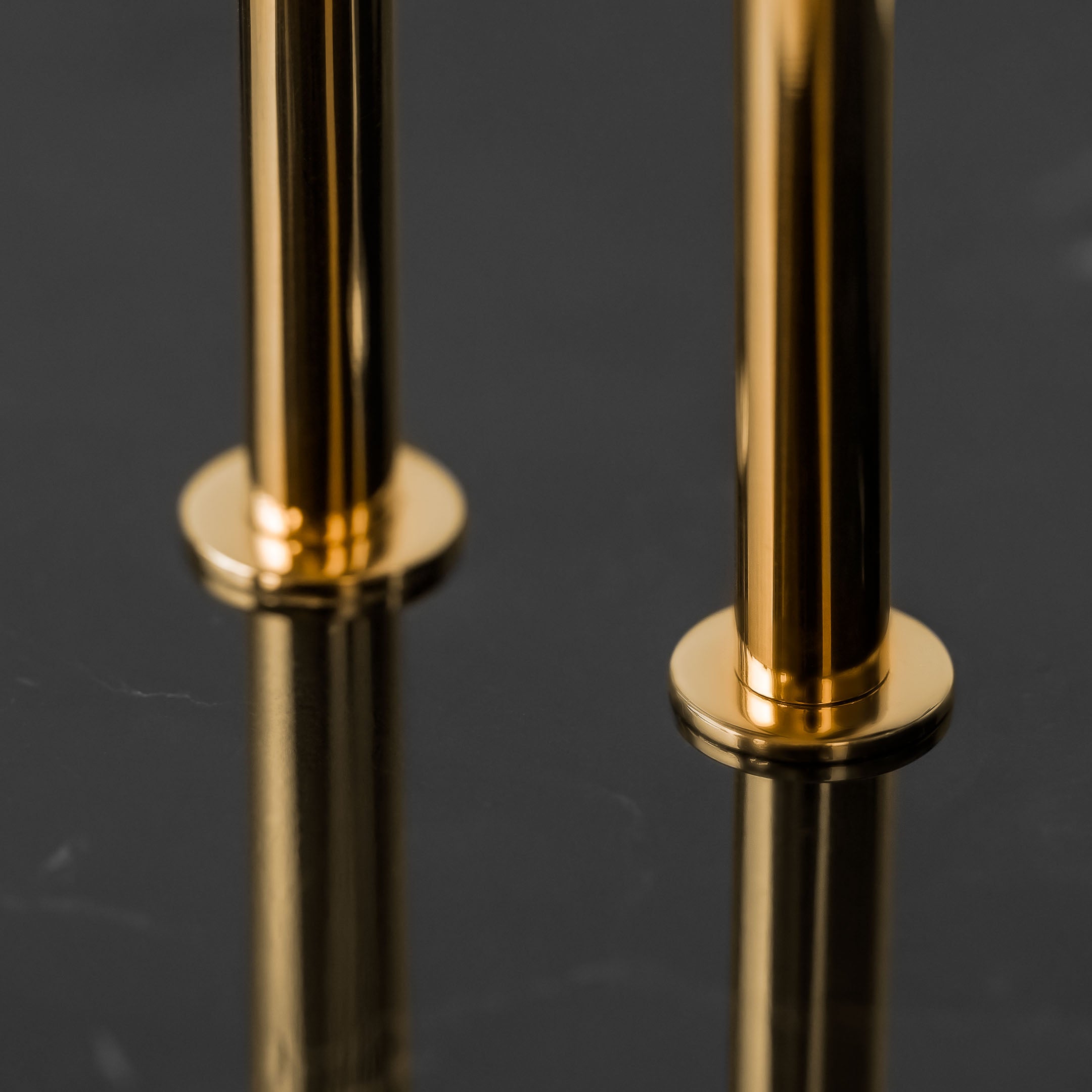 Midnight Carrara Watch Stand - Two Watches